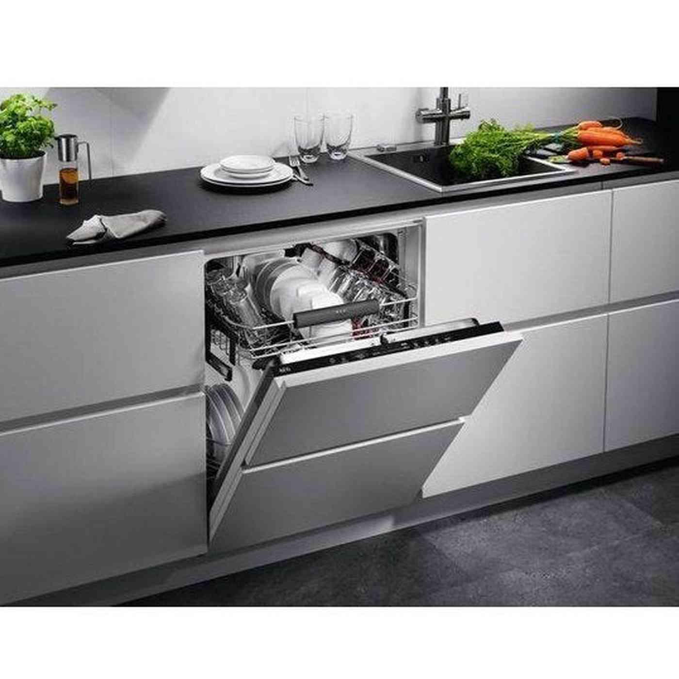 AEG FSE52607P – Inbouwvaatwasser – 13 couverts – Compact formaat – Stil in gebruik – Waterzuinig