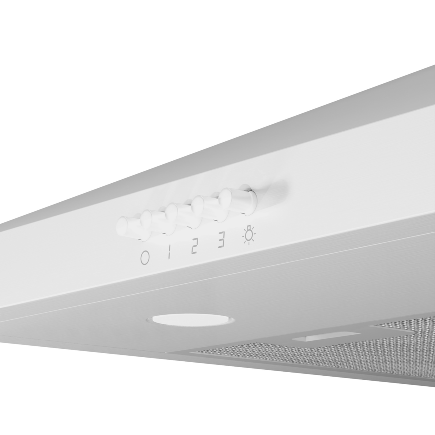 Wiggo WE-A930P(W) – Afzuigkap – 90 cm – Wit – Wandschouw – Koolstoffilter – Energieklasse A – Krachtig
