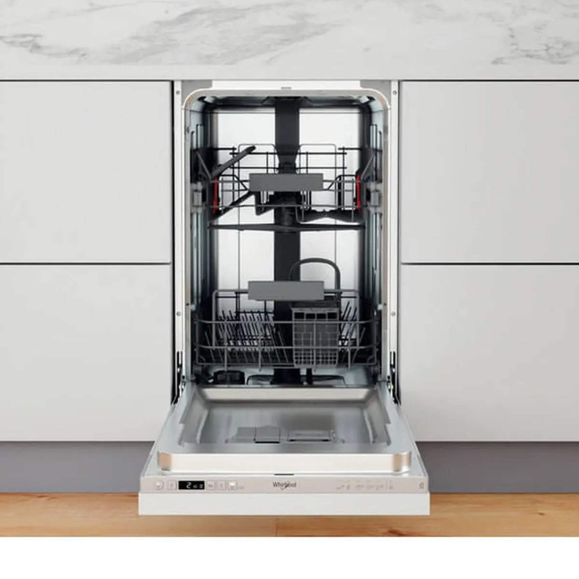 Whirlpool WSIC3M27 - Inbouw vaatwasser - Volledig geïntegreerd