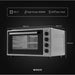 Wiggo WMO-E4562H G - Vrijstaande oven