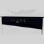 Whirlpool WBC3C26B - Inbouw vaatwasser - Half geïntegreerd