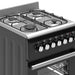 Wiggo WO-E505R BX - Gasfornuis