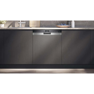 Siemens SN55ES08CE - Inbouw vaatwasser - Half geïntegreerd
