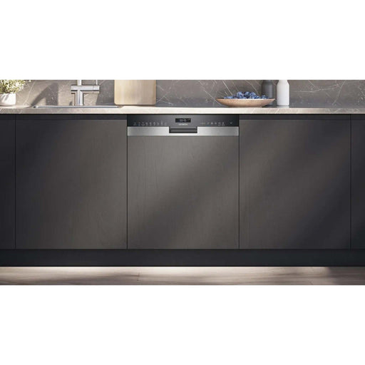 Siemens SN55ES08CE - Inbouw vaatwasser - Half geïntegreerd
