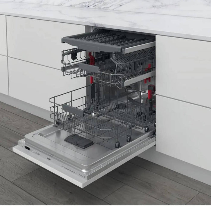 Whirlpool WIC3C34PFES - Inbouw vaatwasser - Volledig geïntegreerd