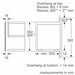 Bosch BFL634GW1 - Inbouw magnetron - met grillfunctie