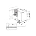 Whirlpool WIO3O26PL - Inbouw vaatwasser - Volledig geïntegreerd