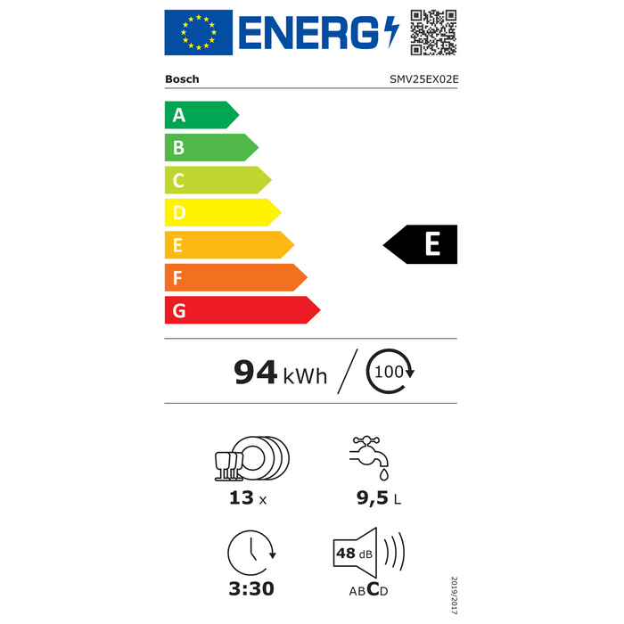 Bosch SMV25EX02E