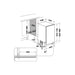 Whirlpool WSIO3T223PCEX - Inbouw vaatwasser - Volledig geïntegreerd