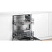 Bosch SMI4HTS31E - Inbouw vaatwasser - Half geïntegreerd