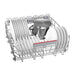 Bosch SMI4ECS14E - Inbouw vaatwasser - Half geïntegreerd