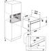 Whirlpool AMW730NB - Inbouw magnetron - met grillfunctie