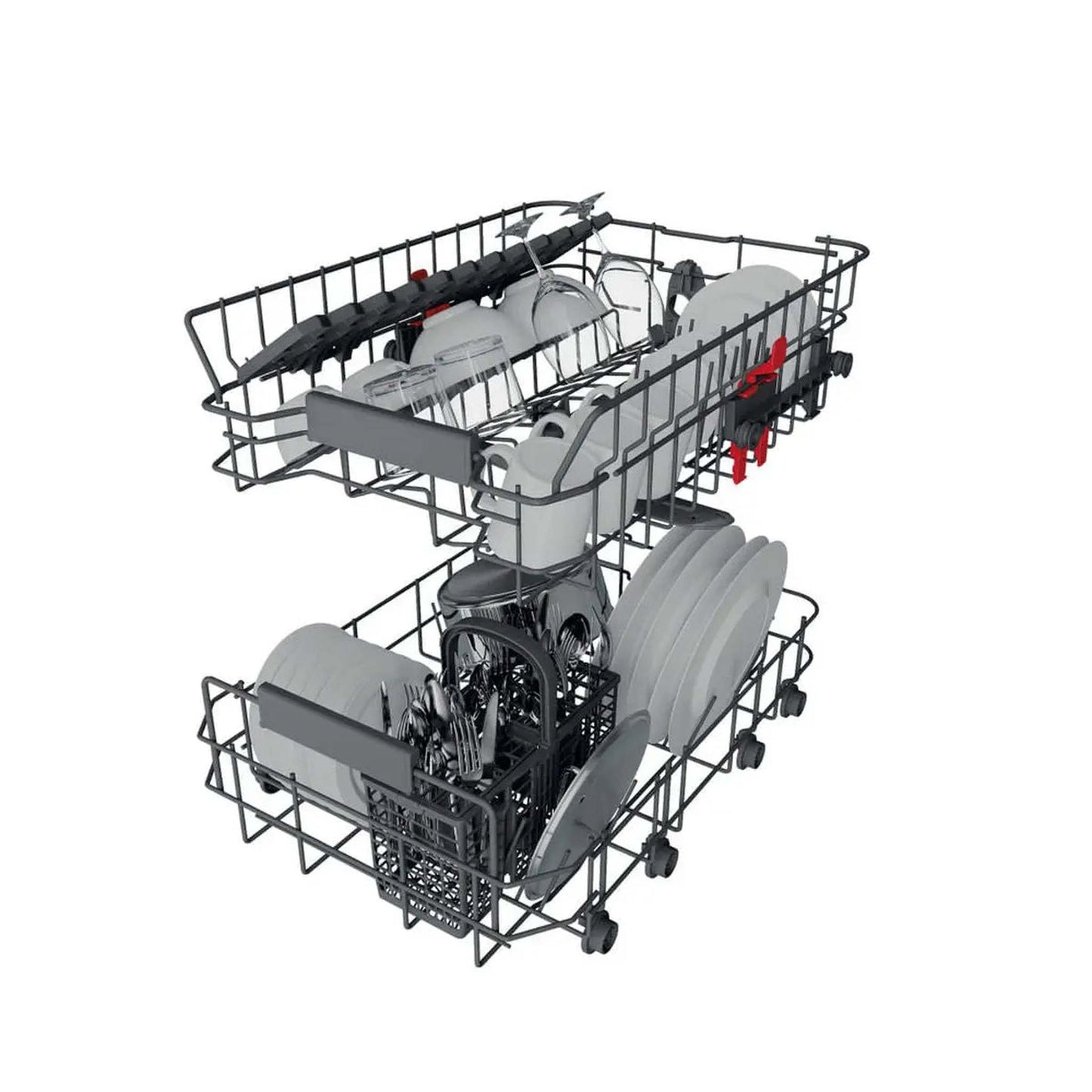 Whirlpool WSIC3M27 - Inbouw vaatwasser - Volledig geïntegreerd