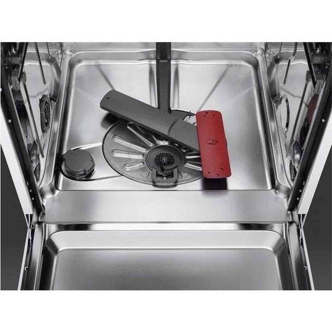 AEG FES5368XZM – Inbouwvaatwasser – 13 couverts – Stil – Half geïntegreerd – Zilver