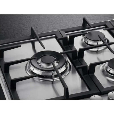 AEG HGB75520SM – Gaskookplaat – 75 cm breed – 5 zones – Krachtig – Direct leverbaar