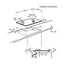 AEG HGB75520SM – Gaskookplaat – 75 cm breed – 5 zones – Krachtig – Direct leverbaar