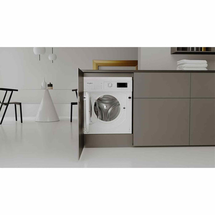 Whirlpool BIWMWG81485PL – Wasmachine – Energiezuinig, Stille 1400 rpm Centrifuge – 8 kg Vulgewicht