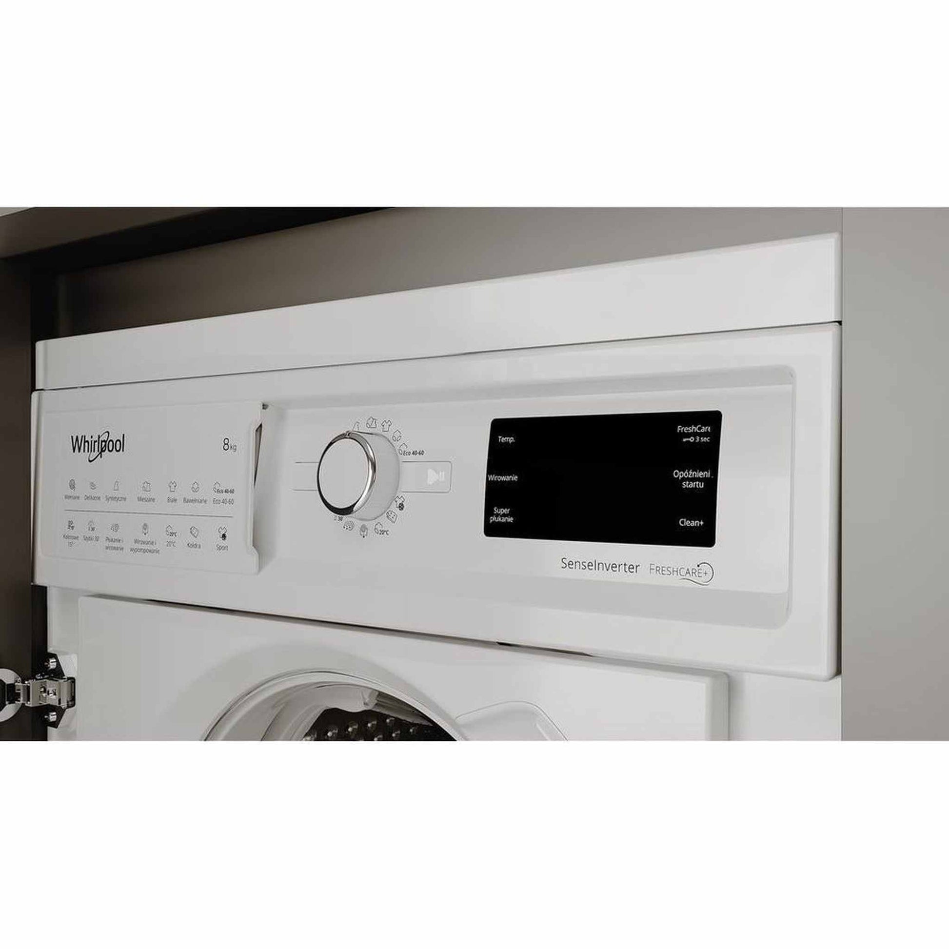 Whirlpool BIWMWG81485PL – Wasmachine – Energiezuinig, Stille 1400 rpm Centrifuge – 8 kg Vulgewicht