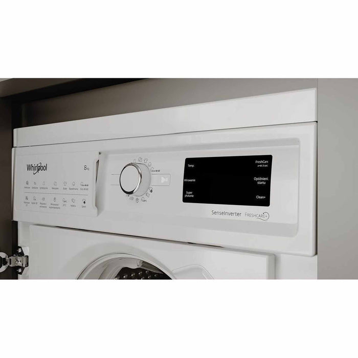 Whirlpool BIWMWG81485PL – Wasmachine – Energiezuinig, Stille 1400 rpm Centrifuge – 8 kg Vulgewicht