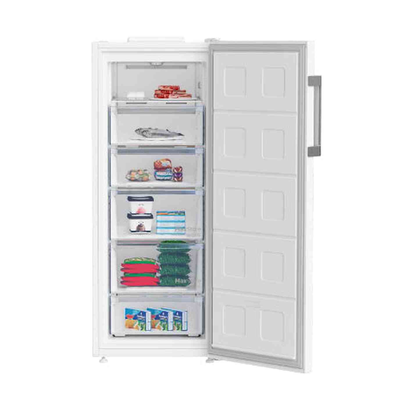 Beko B1RFNE274W – Vrijstaande Vrieskast – 220 l – No Frost – 6 Vakken – Stil – Wit