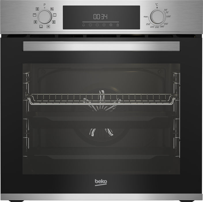Beko BBSM12320X – Oven inbouw – Veelzijdige functies – Grote inhoud – Stijlvol zwart