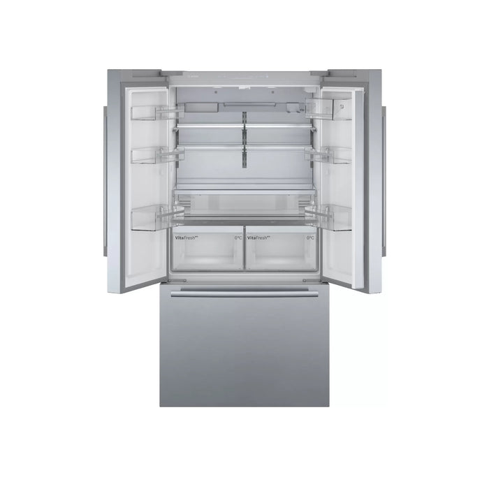 Bosch KFF96PIEP – Amerikaanse Koelkast – RVS – Groot formaat – Wateraansluiting - Elektro Retail