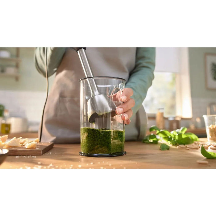 Bosch MSM4B6V2 – Staafmixer – 1000 W, roestvrij staal, traploze snelheidsinstelling