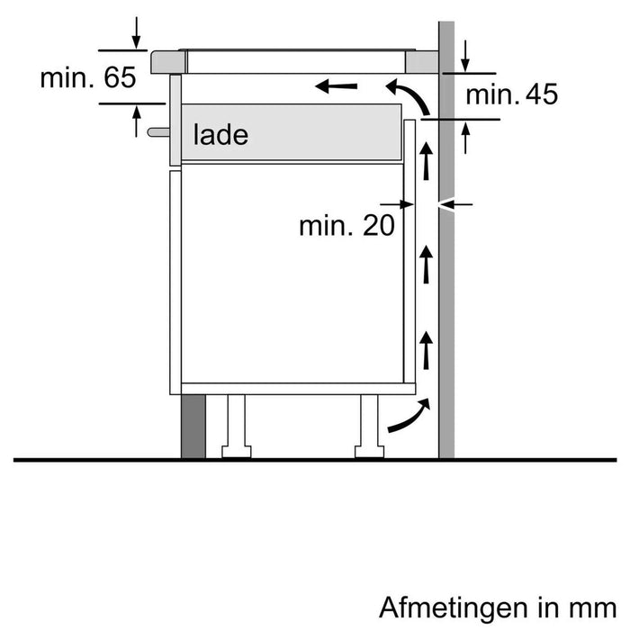 Bosch PIF61RHB1E – Kookplaat – Inbouw – Touch bediening en modern keramisch design