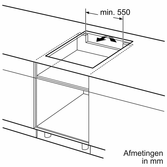Bosch PIF61RHB1E – Kookplaat – Inbouw – Touch bediening en modern keramisch design
