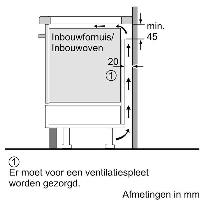 Bosch PIF61RHB1E – Kookplaat – Inbouw – Touch bediening en modern keramisch design