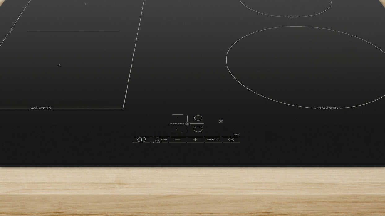 Bosch PVS61RBB5E – Kookplaat – Inbouw – Zwart – Krachtige 6900 Watt – Eenvoudige installatie - Elektro Retail