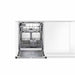 Bosch SMV41D10EU – Volledig geïntegreerde vaatwasser – 48 dB – RVS – Energieklasse E