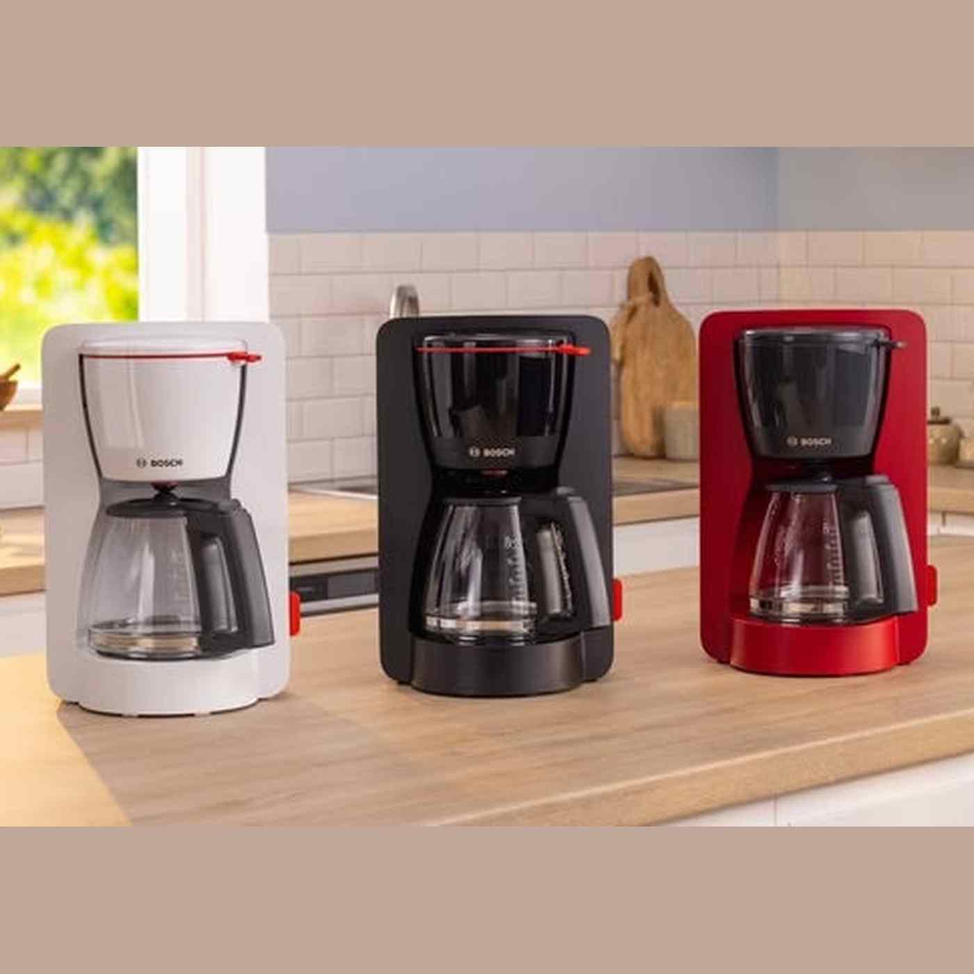 Bosch TKA3M133 – Filterkoffiemachine – 1.25 l – 1200W – Zwart – Compact
