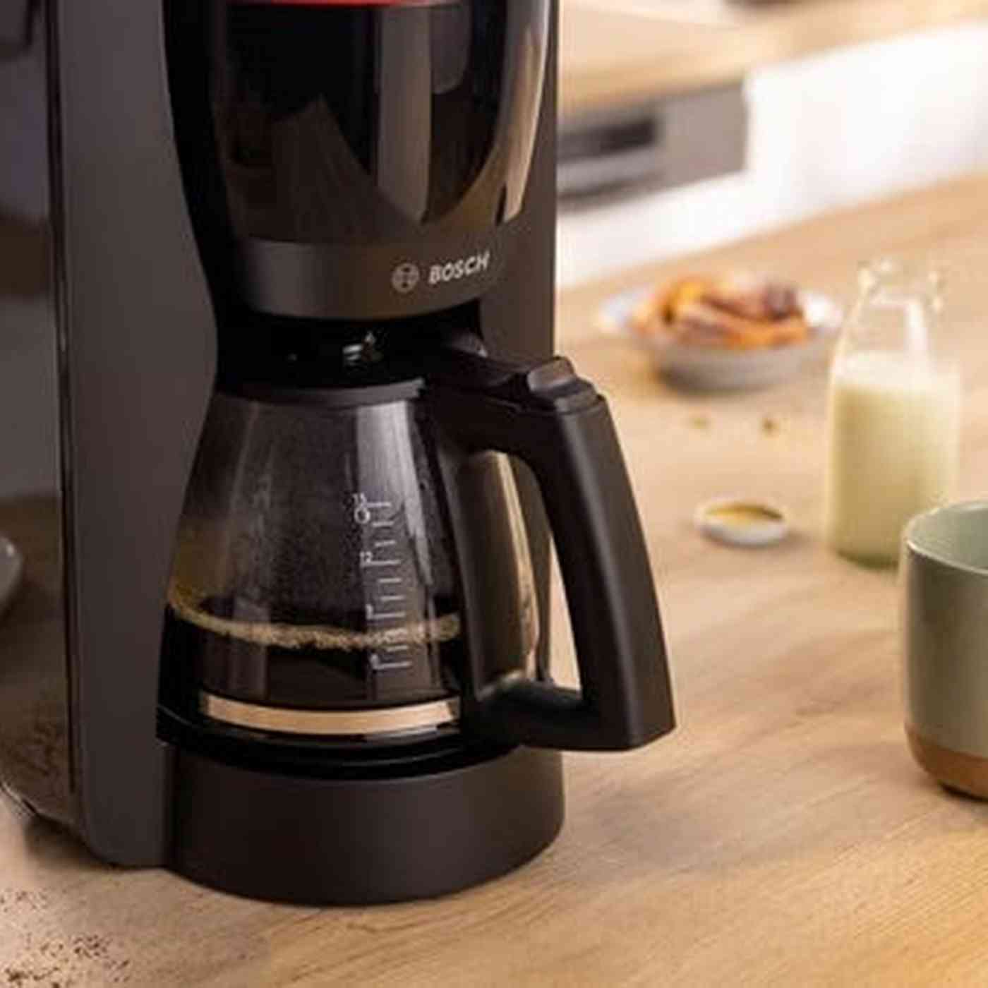 Bosch TKA3M133 – Filterkoffiemachine – 1.25 l – 1200W – Zwart – Compact