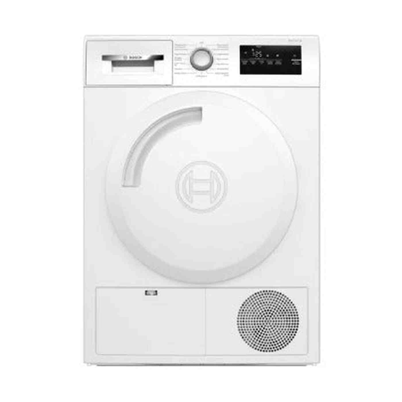 Bosch WTH83V03 – Condensdroger – Voorlader – 65 dB – Vrijstaand gebruiksgemak