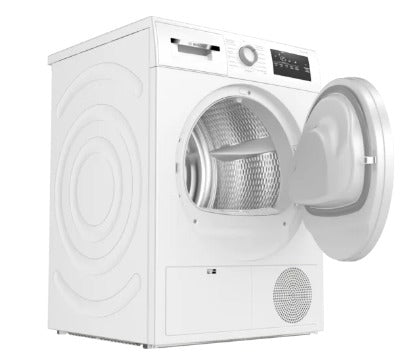 Bosch WTH83V03 – Condensdroger – Voorlader – 65 dB – Vrijstaand gebruiksgemak
