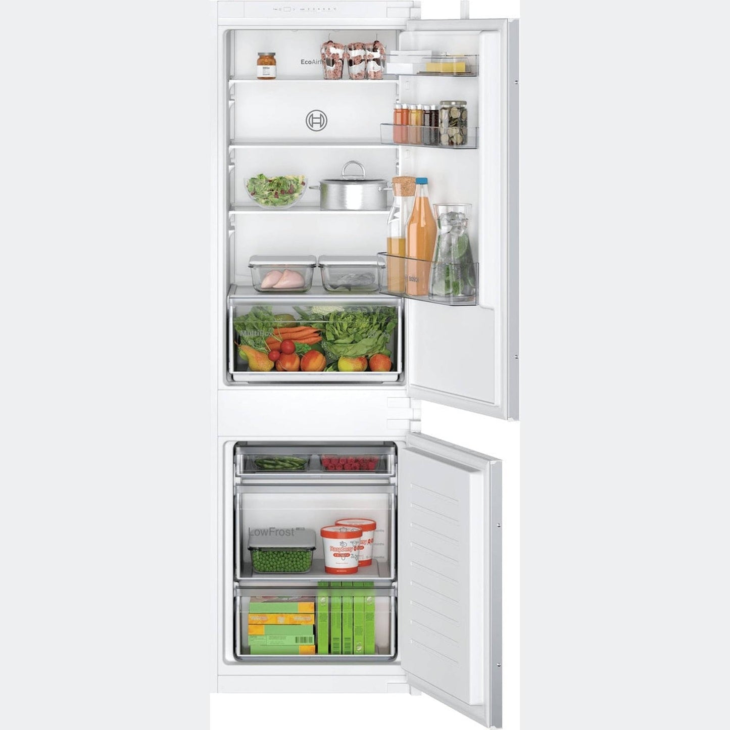 Bosch KIV86NSE0 - Inbouw Koel-vriescombinatie - Low Frost
