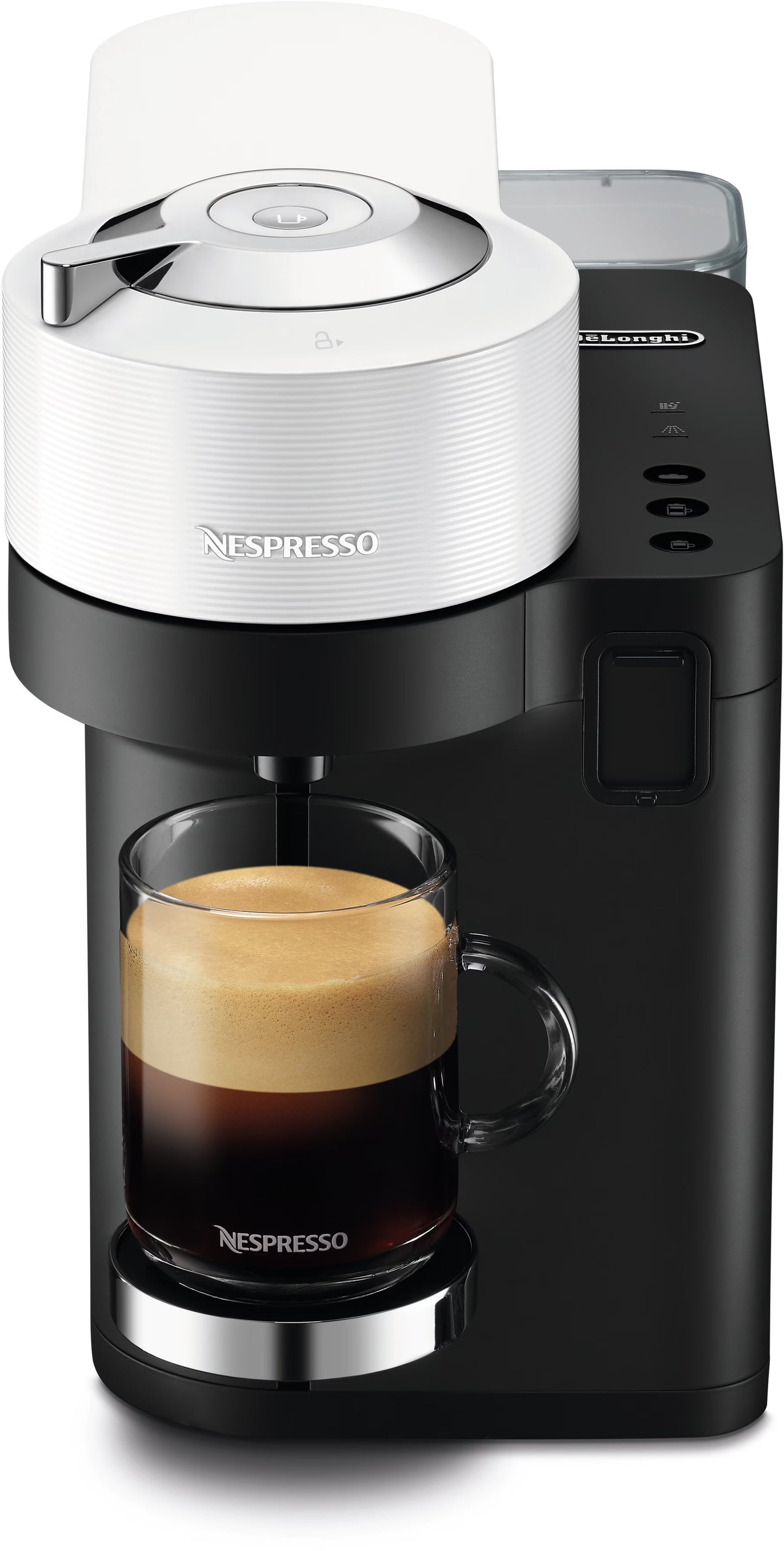 De’Longhi ENV300.W – Koffiemachine – 1450W – 1.8L – Cups & Gemalen Koffie – Melkreservoir – Wit – Volautomatisch