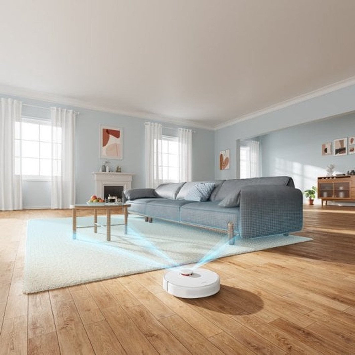 Dreame F9 Pro – Robotstofzuiger met dweilfunctie – 2500 Pa – Appbediening – Compact – Direct leverbaar