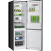 Exquisit KGC320-90-041EB Koel-vriescombinatie – Energieklasse E – Geluidsarm – Modern design