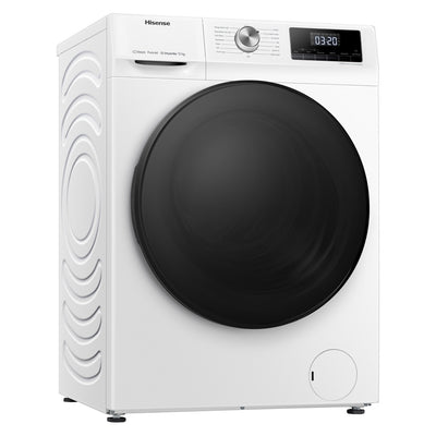 Hisense WFQA1214EVJM – Ruime Wasmachine – 12 kg – 1400 rpm – Energieklasse A – Wit