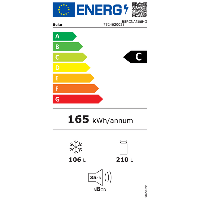 Beko B5RCNA366HG