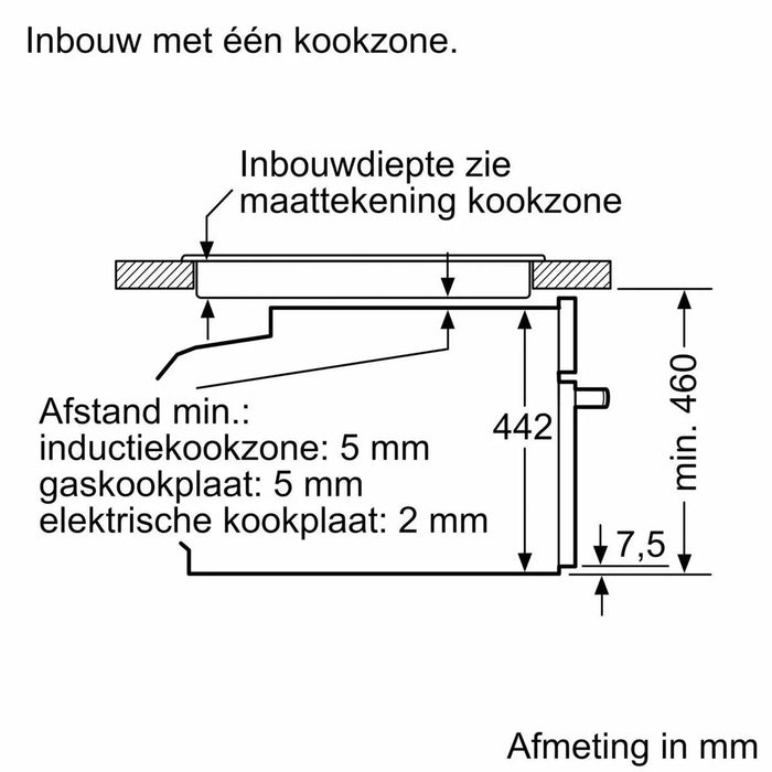 Bosch CDG634AS0 - Inbouw oven - met stoomfunctie