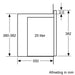 Bosch BEL554MB0 - Inbouw magnetron - met ovenfunctie