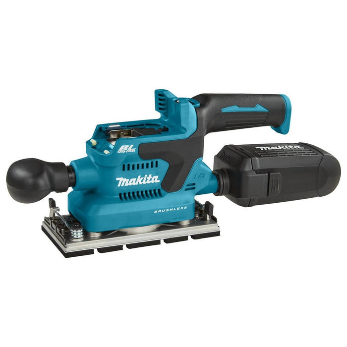Makita DBO380Z – Accu Vlakschuurmachine – 3 Snelheden, Stofafzuiging, Ergonomisch