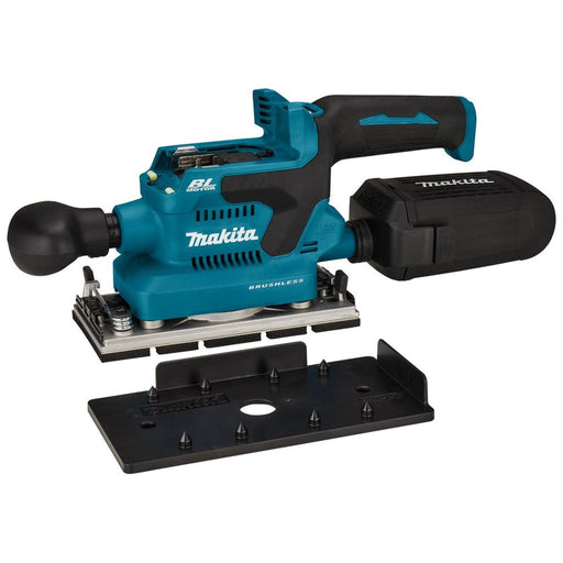 Makita DBO380Z – Accu Vlakschuurmachine – 3 Snelheden, Stofafzuiging, Ergonomisch