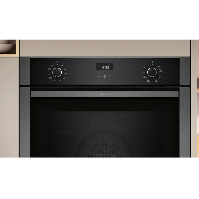 Neff B1ACE2AG3 Inbouw Oven – 71L Ruime Capaciteit met Hydrolytische Zelfreiniging en Kinderslot  