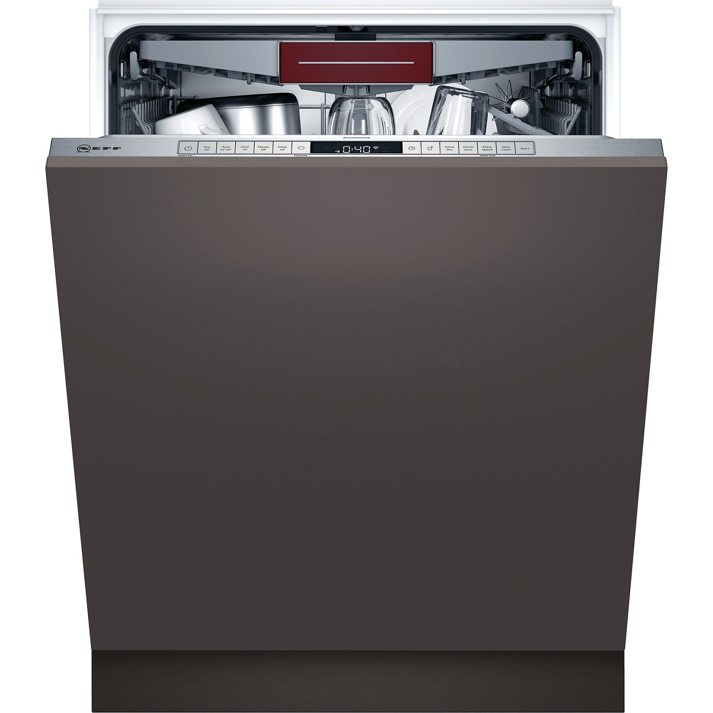 Neff S197TCX00E – Volledig Geïntegreerde Vaatwasser – 14 couverts – Wifi – Energieklasse A – RVS