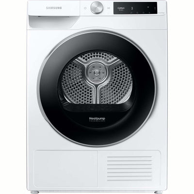 Samsung DV90T6240LES2 – Warmtepompdroger – 9 kg – Wit – Energieklasse A – SmartThings – 63 dB
