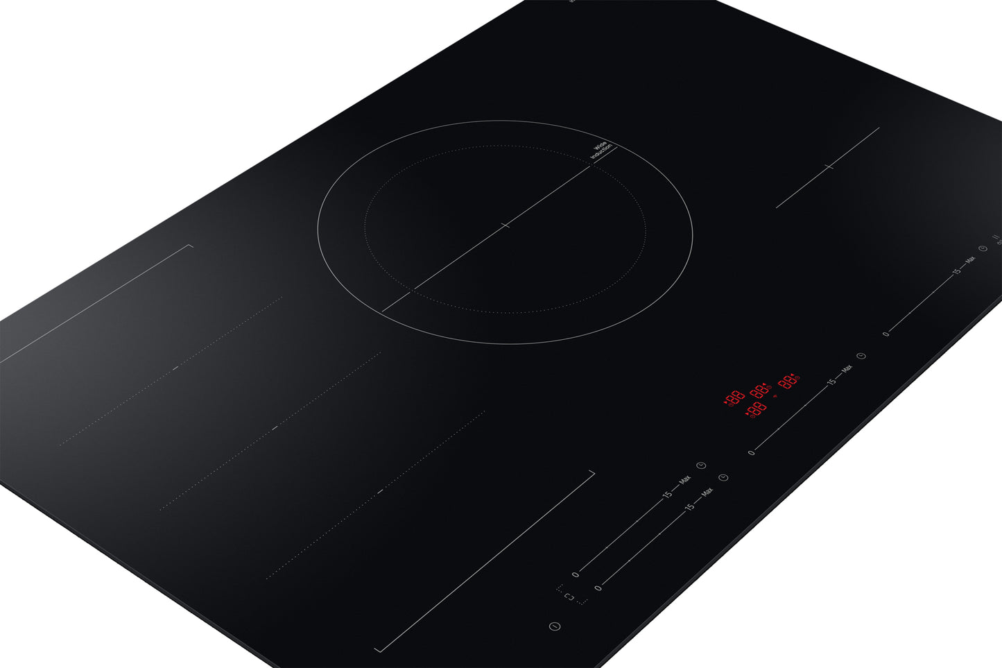 Samsung NZ84C6057FK – Inductiekookplaat – 80 cm – 4 kookzones – Touch – Veilig en krachtig